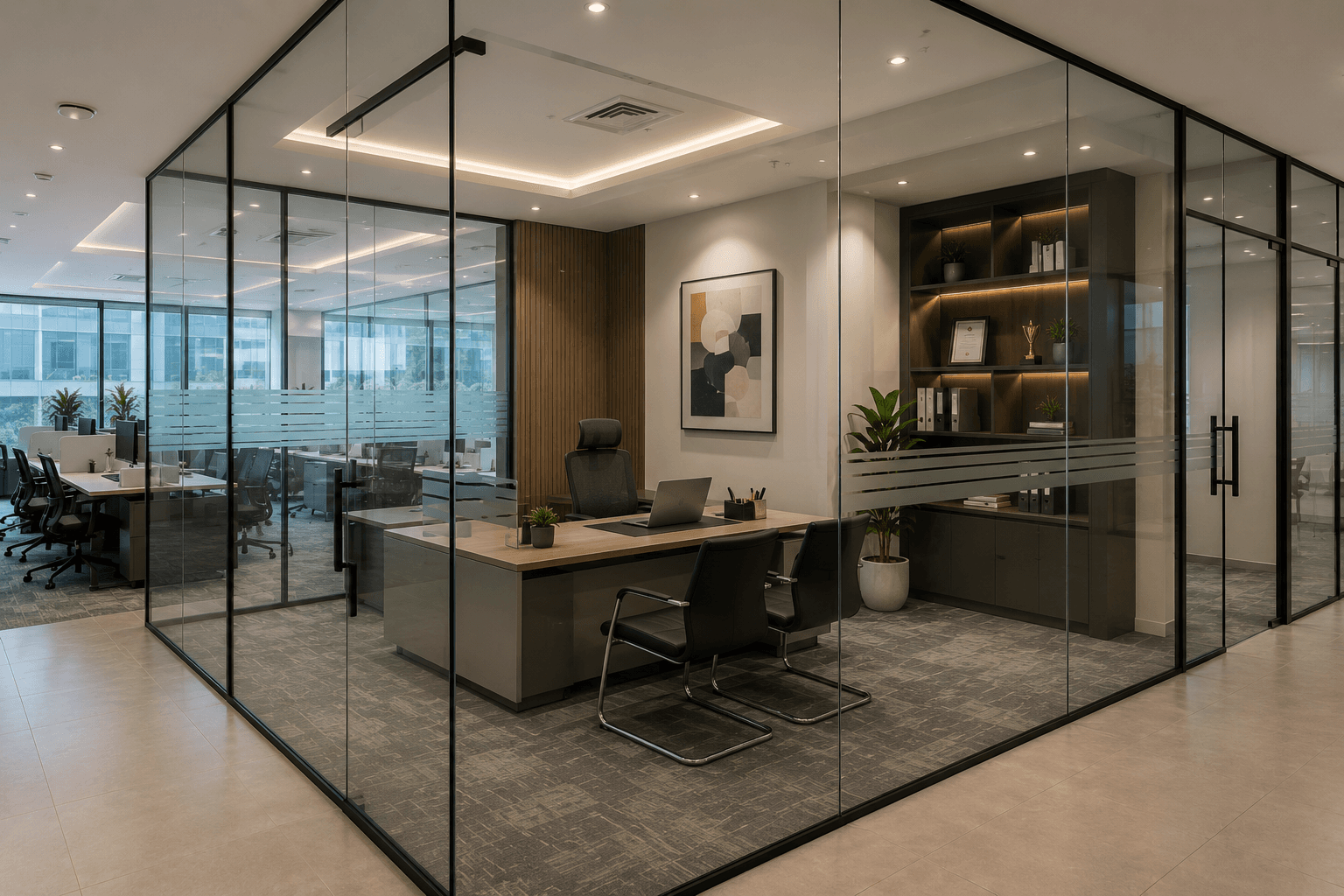 Glass Cabin Office